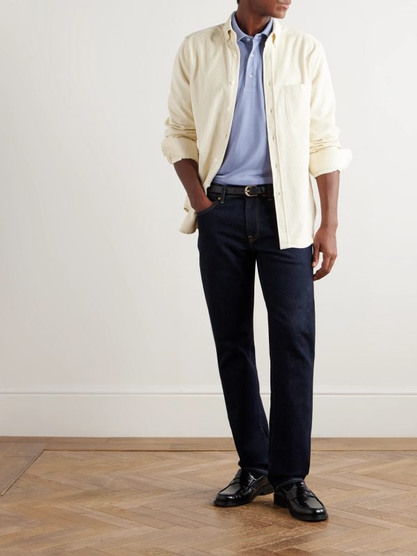 Clift Slim-Fit Straight-Leg Stretch Jeans - OU