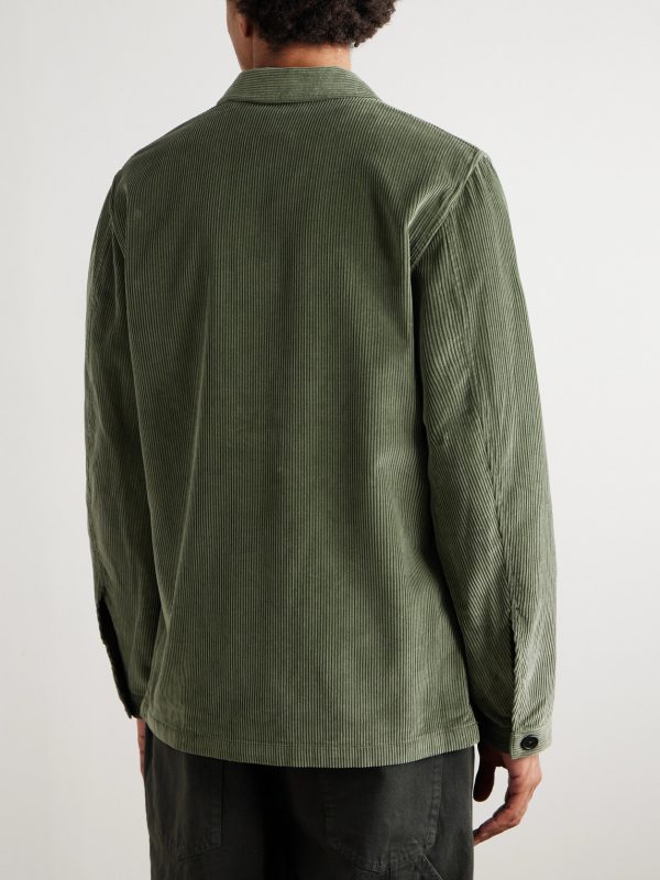 Cotton-Corduroy Overshirt - BK Cotton-Corduroy Overshirt - BK