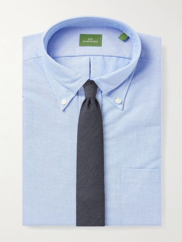Button-Down Collar Oxford Cotton Shirt - E1 Button-Down Collar Oxford Cotton Shirt - E1