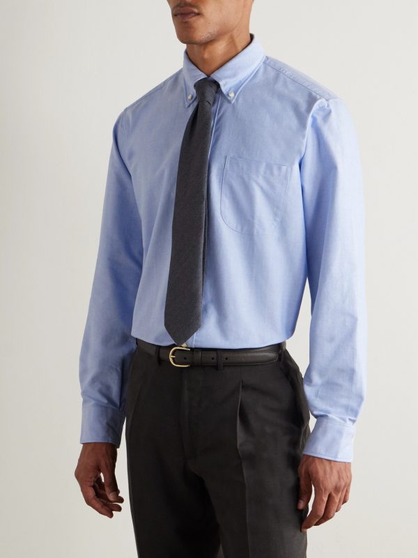 Button-Down Collar Oxford Cotton Shirt - FR Button-Down Collar Oxford Cotton Shirt - FR