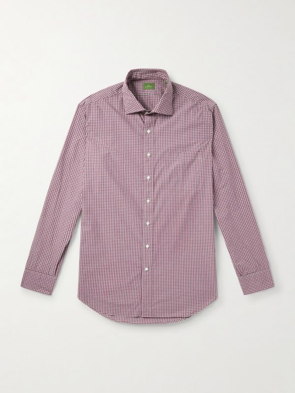 Gingham Cotton-Poplin Shirt Gingham Cotton-Poplin Shirt