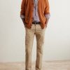 Straight-Leg Garment-Dyed Cotton-Twill Trousers - OU Straight-Leg Garment-Dyed Cotton-Twill Trousers - OU