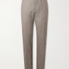 Ghost Straight-Leg Prince of Wales Wool-Hopsack Suit Trousers Ghost Straight-Leg Prince of Wales Wool-Hopsack Suit Trousers