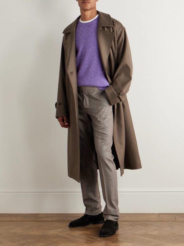 Ghost Straight-Leg Prince of Wales Wool-Hopsack Suit Trousers - OU Ghost Straight-Leg Prince of Wales Wool-Hopsack Suit Trousers - OU