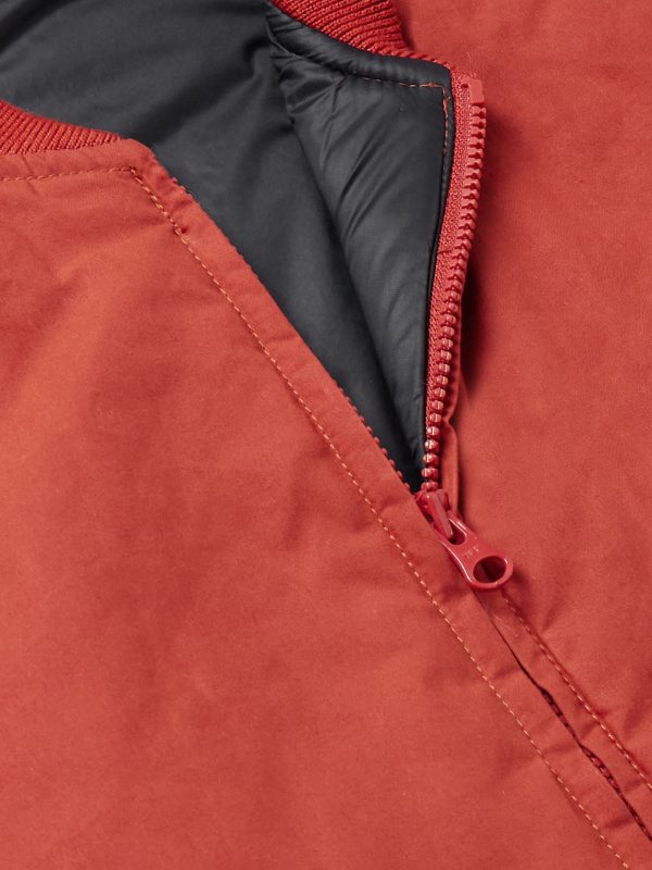 Cashpad Waxed Cotton-Poplin Gilet - CU