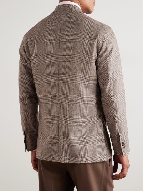 Ghost Prince of Wales Virgin Wool Suit Jacket - BK Ghost Prince of Wales Virgin Wool Suit Jacket - BK