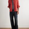 Western Work Cotton-Corduroy Shirt - OU Western Work Cotton-Corduroy Shirt - OU