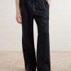 Straight-Leg Linen-Twill Drawstring Trousers - FR Straight-Leg Linen-Twill Drawstring Trousers - FR
