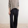 Straight-Leg Linen-Twill Drawstring Trousers - OU Straight-Leg Linen-Twill Drawstring Trousers - OU
