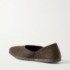 Suede Slippers - BK Suede Slippers - BK