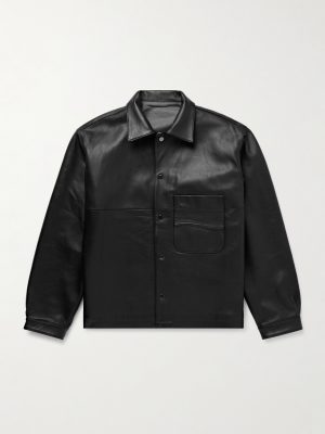 Wave Leather Jacket