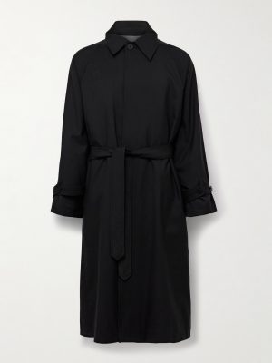 Belted Wool Trench Coat Belted Wool Trench Coat