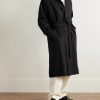 Belted Wool Trench Coat - OU Belted Wool Trench Coat - OU