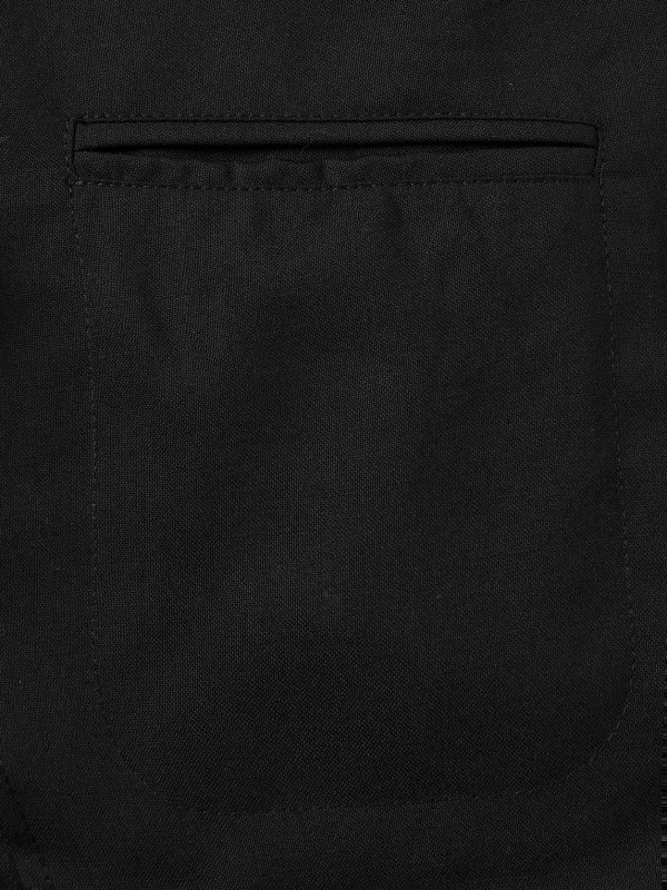 Unstructured Wool-Crepe Blazer - E1 Unstructured Wool-Crepe Blazer - E1