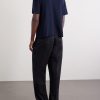 Knitted Cotton T-Shirt - BK
