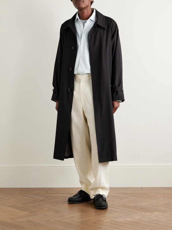 Slub Cotton and Wool-Blend Shirt - OU Slub Cotton and Wool-Blend Shirt - OU