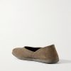 Suede Slippers - BK Suede Slippers - BK
