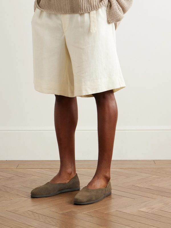 Suede Slippers - OU Suede Slippers - OU
