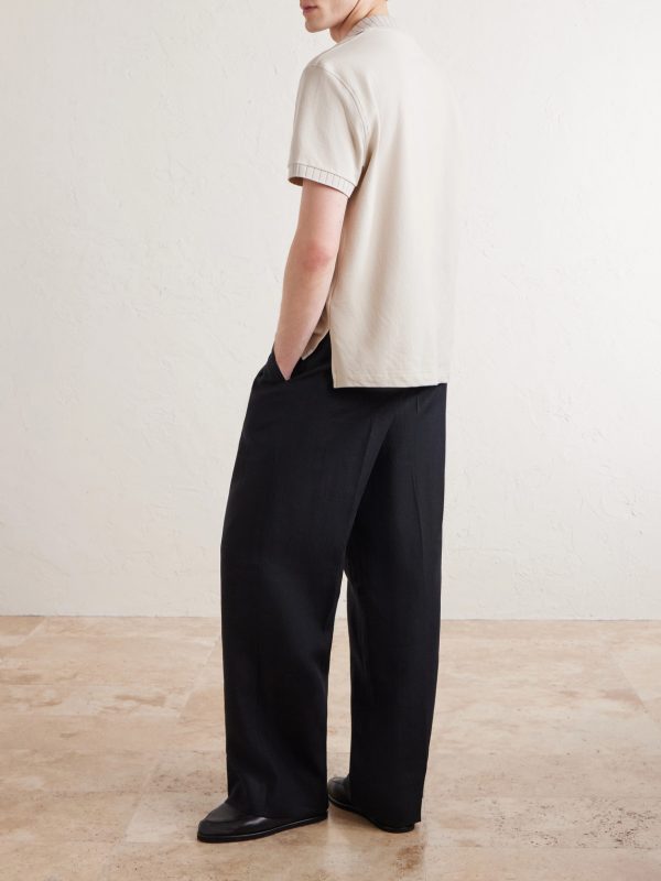 Cotton-Piqué Polo Shirt - BK Cotton-Piqué Polo Shirt - BK