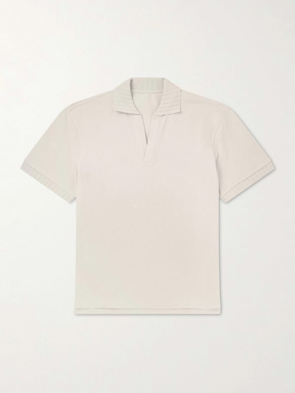 Cotton-Piqué Polo Shirt Cotton-Piqué Polo Shirt