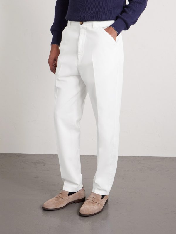 Straight-Leg Cotton Chinos - FR Straight-Leg Cotton Chinos - FR