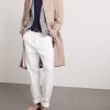 Straight-Leg Cotton Chinos - OU Straight-Leg Cotton Chinos - OU