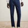 Slim-Fit Straight-Leg Logo-Embroidered Jeans - FR Slim-Fit Straight-Leg Logo-Embroidered Jeans - FR