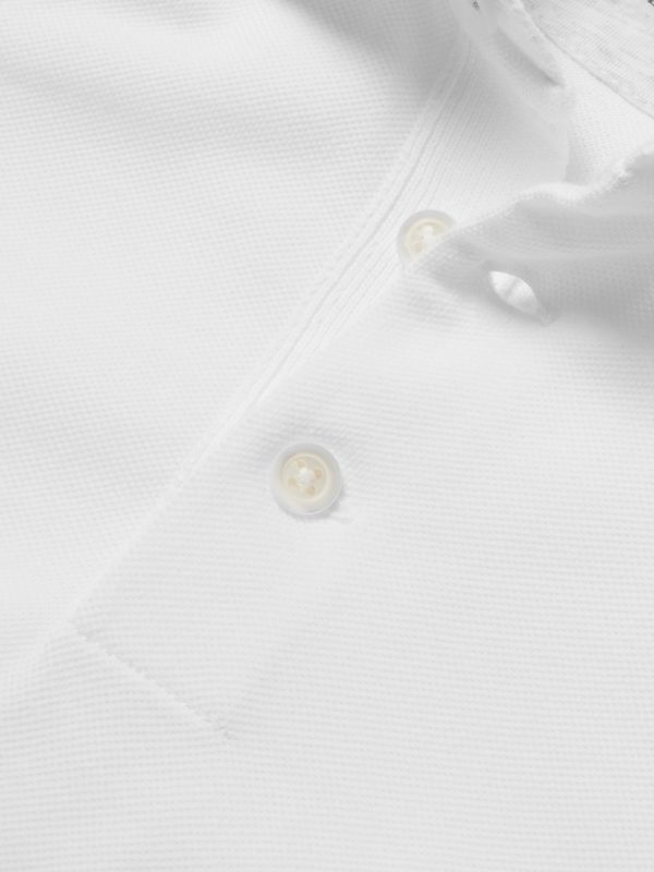 Slim-Fit Cotton-Piqué Polo Shirt - CU Slim-Fit Cotton-Piqué Polo Shirt - CU