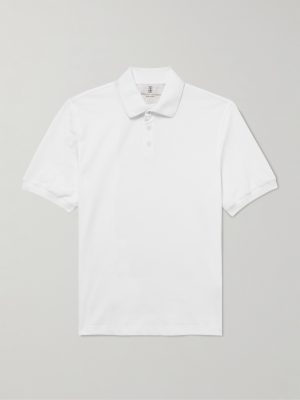 Slim-Fit Cotton-Piqué Polo Shirt Slim-Fit Cotton-Piqué Polo Shirt