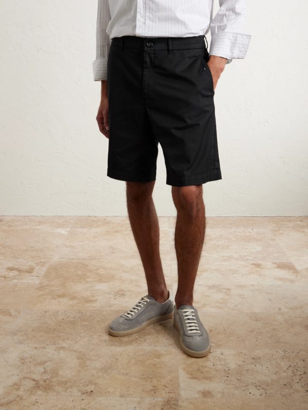Cotton-Blend Bermuda Shorts - FR Cotton-Blend Bermuda Shorts - FR