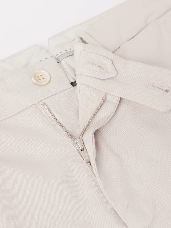 Slim-Fit Stretch-Cotton Twill Trousers - CU Slim-Fit Stretch-Cotton Twill Trousers - CU