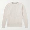 Ribbed Cotton Sweater Ribbed Cotton Sweater