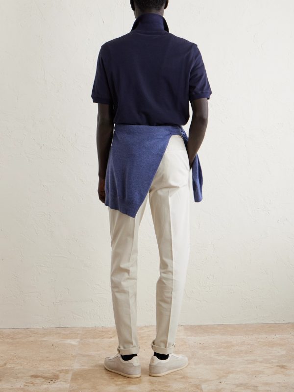 Cotton-Piqué Polo Shirt - BK Cotton-Piqué Polo Shirt - BK