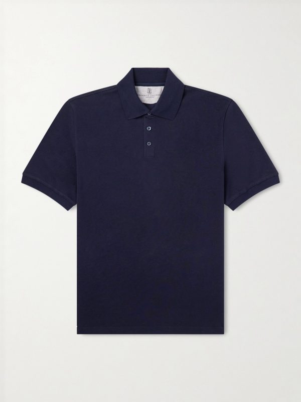 Cotton-Piqué Polo Shirt Cotton-Piqué Polo Shirt