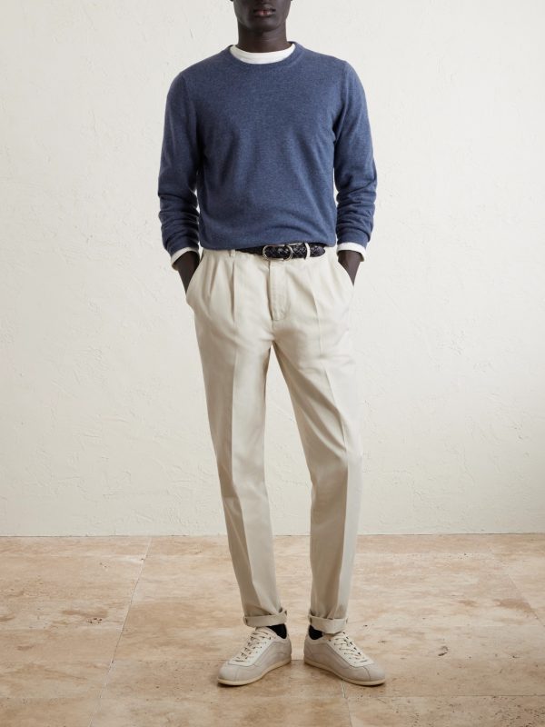 Slim-Fit Cashmere Sweater - OU