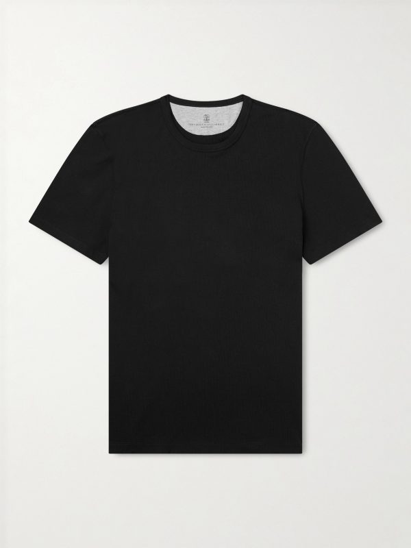 Ribbed Jersey T-Shirt Ribbed Jersey T-Shirt