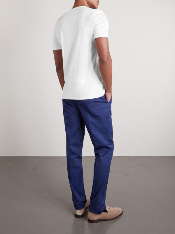Ribbed Jersey T-Shirt - BK