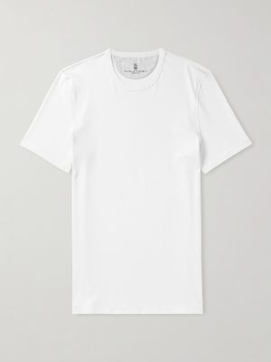 Ribbed Jersey T-Shirt