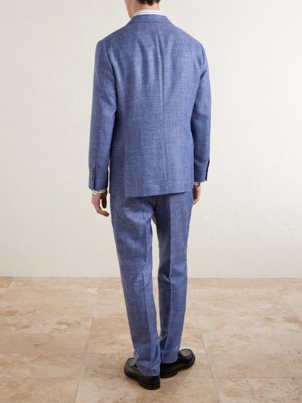 Wool-Blend Suit Jacket - BK
