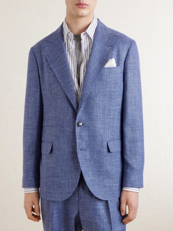 Wool-Blend Suit Jacket - FR