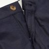 Tapered Pleated Cotton and Linen-Blend Trousers - E1 Tapered Pleated Cotton and Linen-Blend Trousers - E1