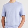 Slub Linen and Cotton-Blend Jersey T-Shirt - FR Slub Linen and Cotton-Blend Jersey T-Shirt - FR