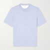 Slub Linen and Cotton-Blend Jersey T-Shirt Slub Linen and Cotton-Blend Jersey T-Shirt