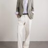 Silk, Linen and Wool-Blend Blazer - OU Silk, Linen and Wool-Blend Blazer - OU