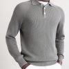 Ribbed Cotton Polo Shirt - FR Ribbed Cotton Polo Shirt - FR