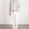 Ribbed Linen and Cotton-Blend Polo Shirt - OU Ribbed Linen and Cotton-Blend Polo Shirt - OU