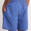 Straight-Leg Mid-Length Logo-Embroidered Printed Swim Shorts - BK Straight-Leg Mid-Length Logo-Embroidered Printed Swim Shorts - BK