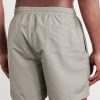 Straight-Leg Mid-Length Logo-Embroidered Swim Shorts - BK Straight-Leg Mid-Length Logo-Embroidered Swim Shorts - BK