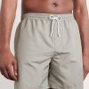 Straight-Leg Mid-Length Logo-Embroidered Swim Shorts - FR Straight-Leg Mid-Length Logo-Embroidered Swim Shorts - FR