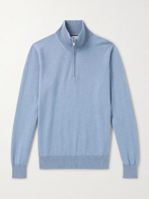 Cashmere Half-Zip Sweater